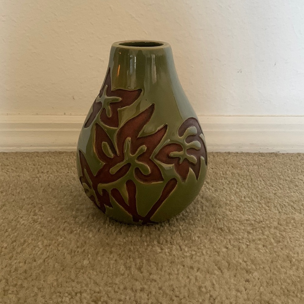 Jade Green Vase